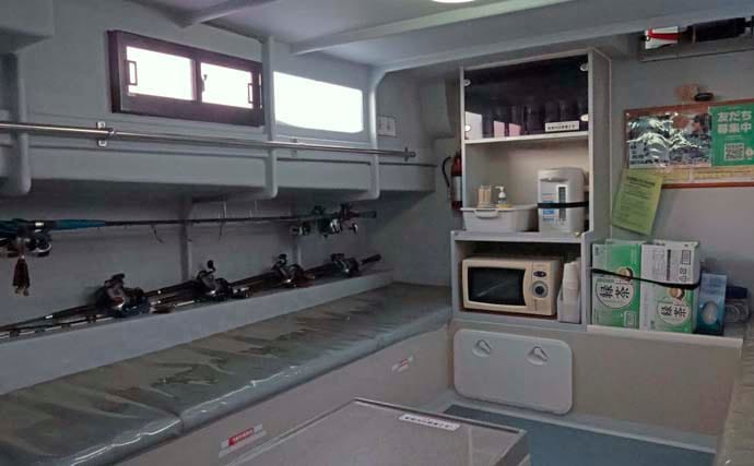 相模湾の沖五目釣りでアジ11～39尾に2.4kgマダイ手中【洋征丸】カンパチ・マハタ・クロムツも登場