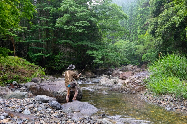 研究活動のために世界中を飛び回る筆者。旅好きの原点は釣り!?（写真はイメージです）