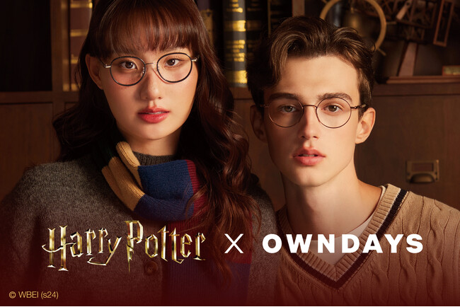 Harry Potter × OWNDAYS 左:HP1003B-4S 右:HP1001B-4S Harry Potter × OWNDAYS 左:HP1003B-4S 右:HP1001B-4S