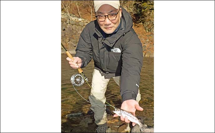 道志川の渓流エサ釣りでヤマメ＆イワナが好反応　同行者全員安打を達成！