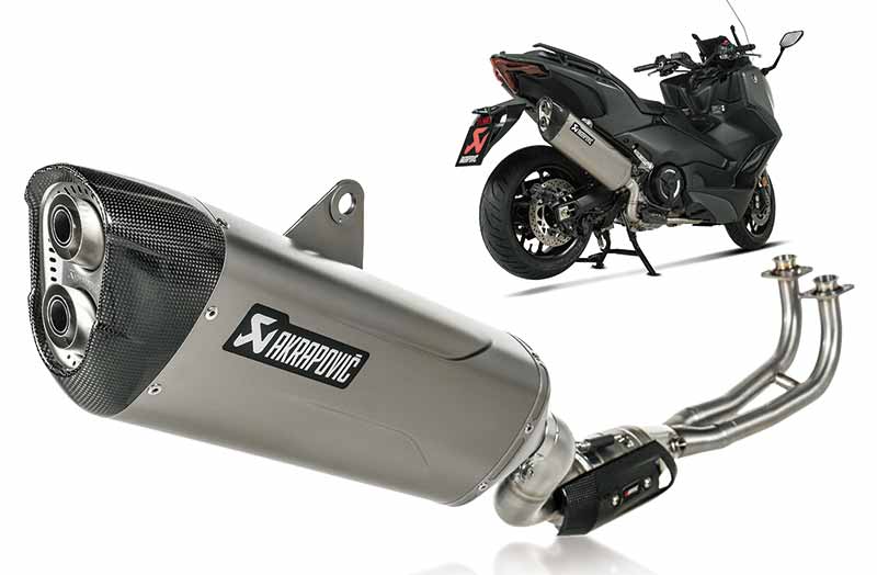 アクラポヴィッチ製「政府認証マフラー」に TMAX560用が登場! ほかアクティブにて予約受付中! 記事2