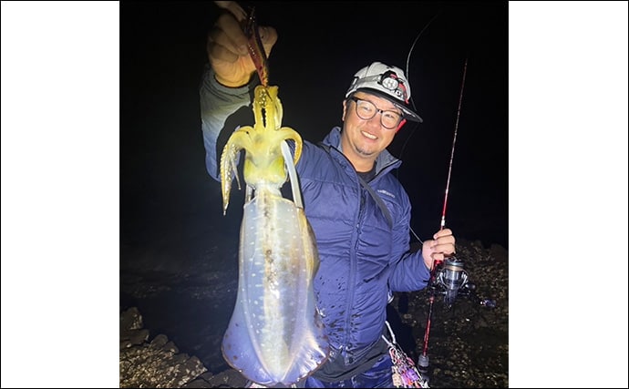 【冬エギング攻略法】アオリイカの捕食タイミング・居場所を予測して釣果につなげよう