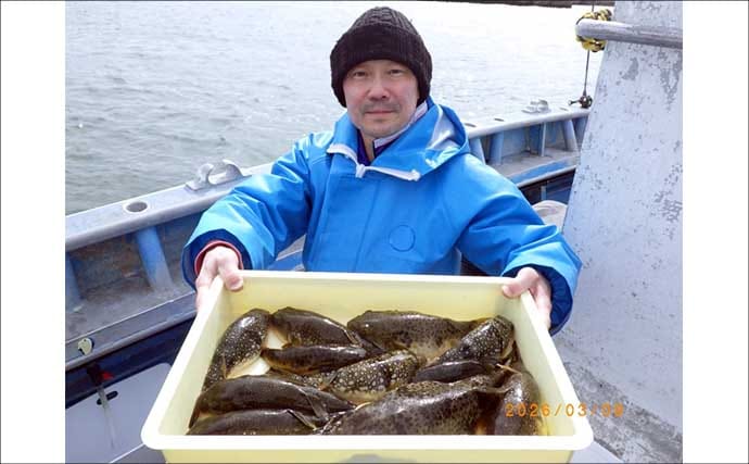 「コウイカの肉厚＆巨大化すすむ！」型も数も狙えるチャンス【船釣り釣果速報・愛知】