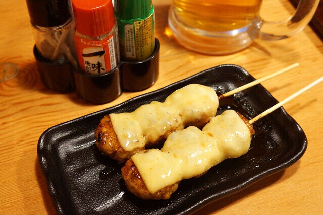 「つくねチーズ焼き」