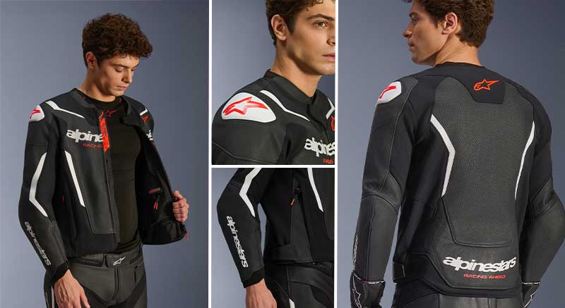 アルパインスターズのライディングジャケット「GP FORCE v2 LEATHER JACKET AIRFLOW」が岡田商事から9月下旬発売！ 記事2