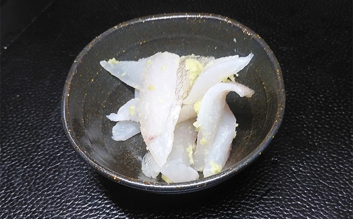 釣ったキスで作る「アレンジ」レシピ:キスわさ 霜降りがカギ
