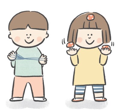 【アイデア提案】動かす体の部位に感覚を入れて準備する【発達が気になる子の感覚統合遊び】