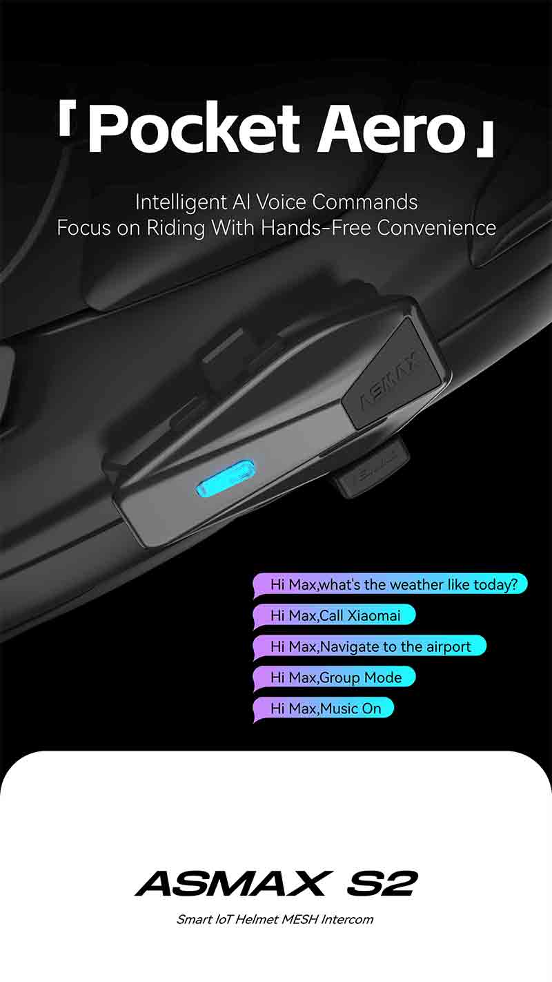 バイク用インカムブランド ASMAX のエントリーモデル「ASMAX S2」がカスタムジャパンから10/1発売！ 記事6