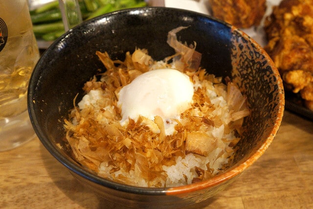 「温玉ねこまんま」