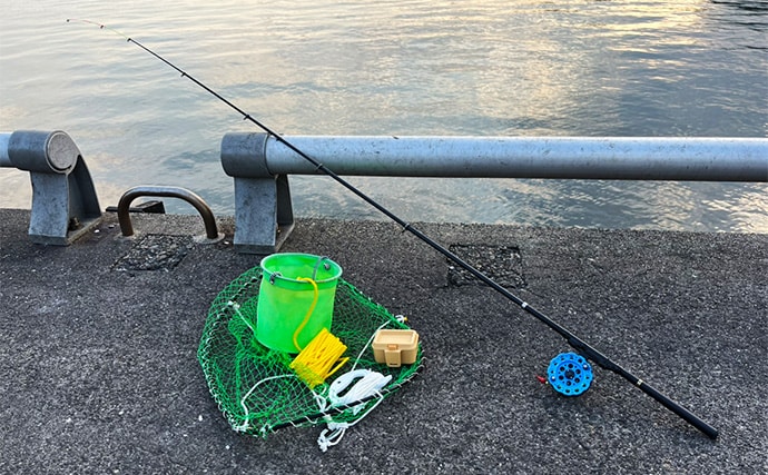 ヘチ釣りで想定外のカレイをキャッチ！【三重】夕マヅメにヒット