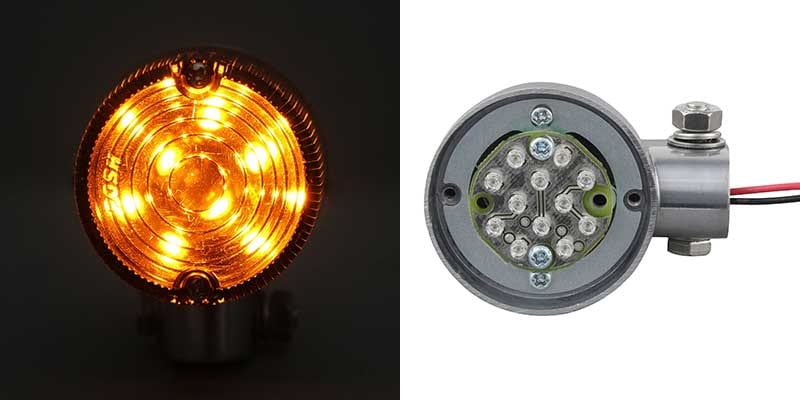 12粒 LED でワンランク上の輝き、Z900RS／Z650RS用「LED ウインカー KIT」がポッシュフェイスから発売！ 記事1