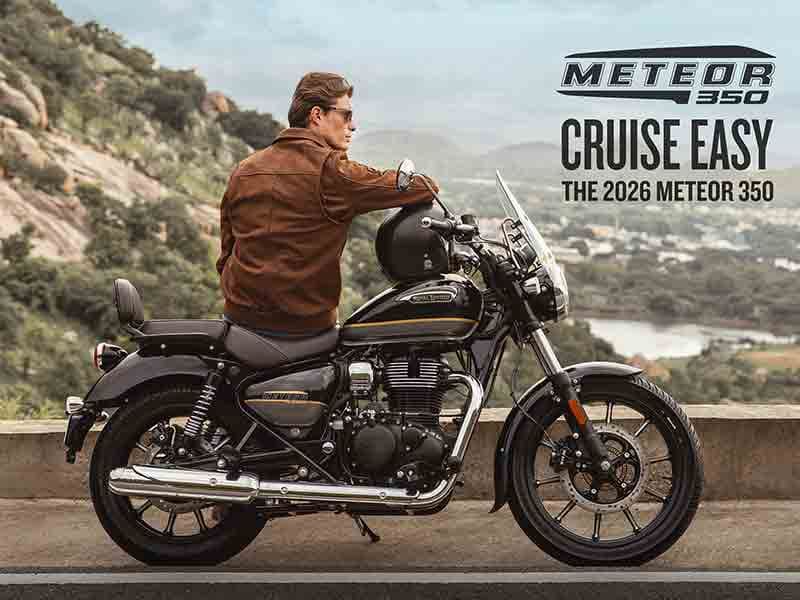 【ロイヤルエンフィールド】2026年モデル「METEOR 350」を発表／全4バリエーション＋限定モデルも登場 メイン