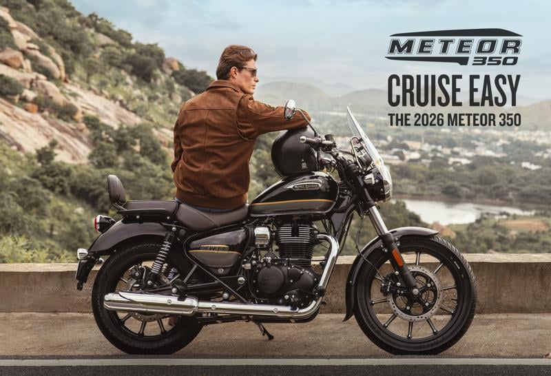 ロイヤルエンフィールド　日本市場に向けてアップグレードした2026年モデル「METEOR