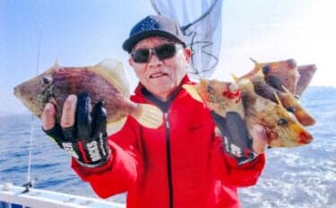 「小ダイ・カワハギ・クロダイ揃い踏み！」忠栄丸のウタセ五目釣りで五目成立【愛知】