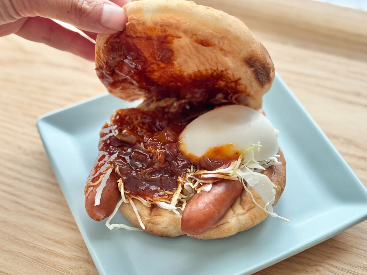 3つの食感がたまらん！【モスバーガー】定番『月見』がさらにおいしく