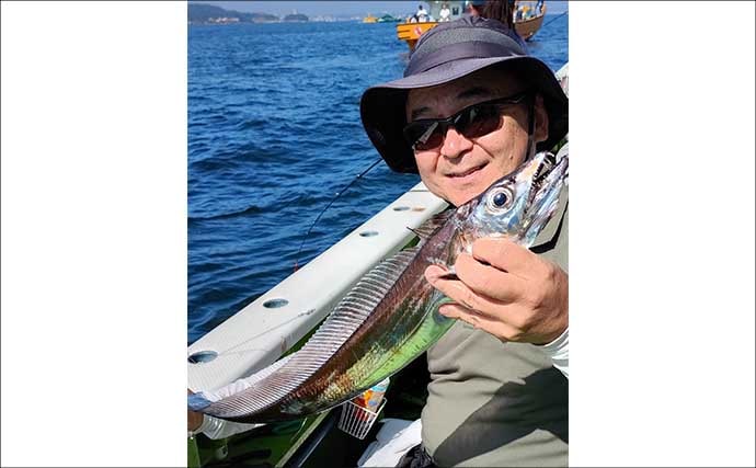 「ドラゴン級も登場!」走水沖のテンビンタチウオ釣りで船中トップ52尾【神奈川】