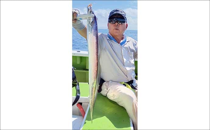 「ドラゴン級も登場!」走水沖のテンビンタチウオ釣りで船中トップ52尾【神奈川】
