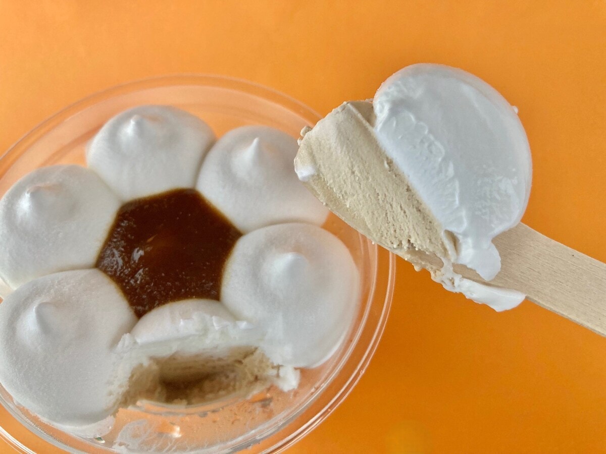 「カフェラテ好きなら絶対ハマるやつ！！」【セブン】ゼリーも入っているパフェアイス