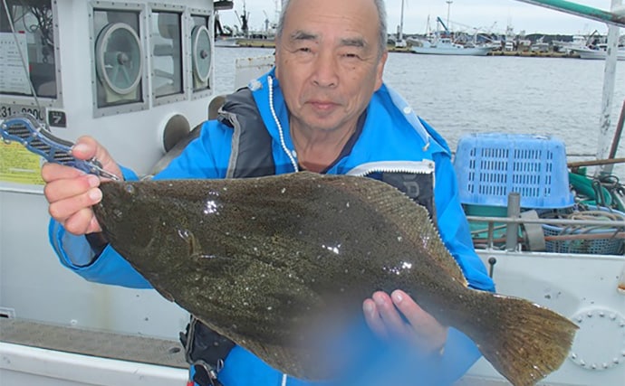 解禁直後の船ヒラメ釣りで良型58〜64cm浮上【茨城】波崎沖は今季初陣から好スタート