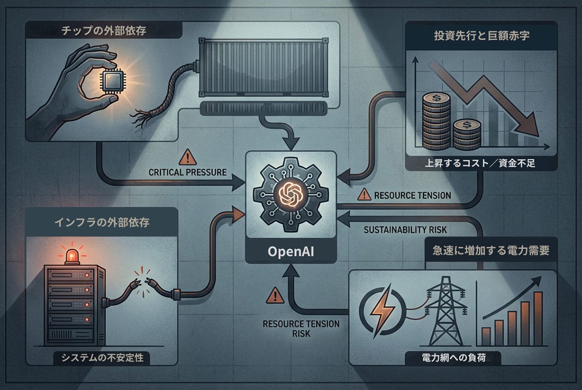 チップとインフラの外部依存1