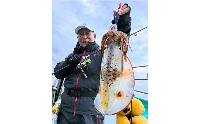 【沖のルアー釣果速報】タイラバで70cm超メダイ手中！良型マダイ＆アマダイ15匹と好釣果（三重）