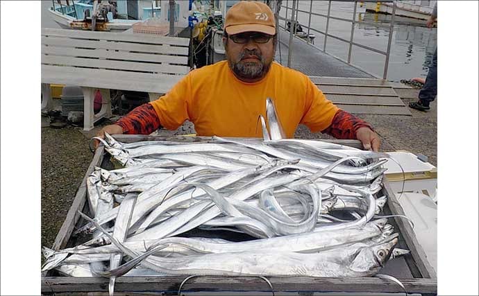 【沖釣り釣果速報】五目釣りで1kg級交じりにシマアジ全員安打！竿頭は7匹確保（愛知・静岡）