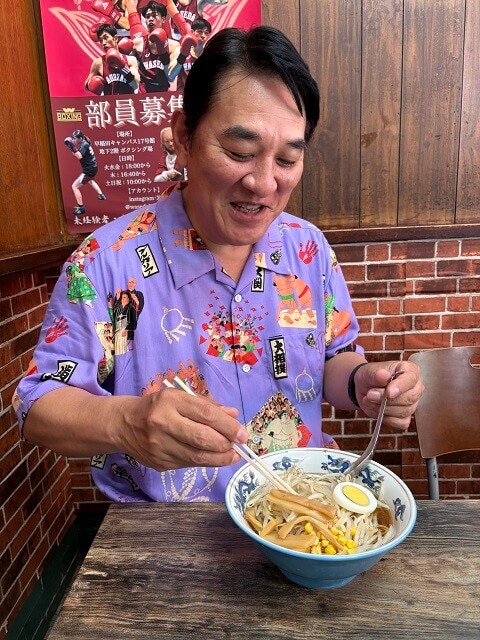 「ここのもやしソバは懐かしいというかクセになる感じなんだよね」