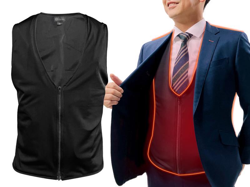 【温泉気分を纏う暖かさ】薄さ・軽さ・速暖性を追求した日本製企画の電熱インナーベストが「楽天スーパーSALE」でお得に！～冷え込む冬のリモートワーク、屋外活動を8つのヒーターで徹底サポート～