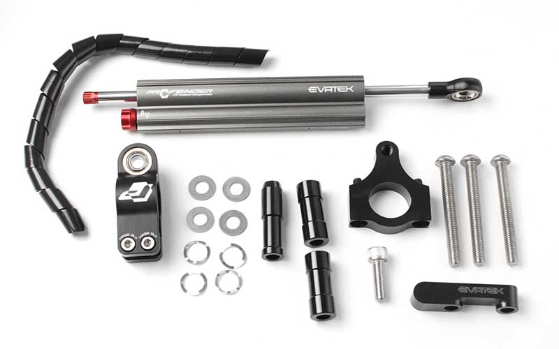 荷物満載でも安定のハンドリング! CT125 ハンターカブ用「EVATEK × PROFENDER ステアリングダンパーキット」が発売 記事3