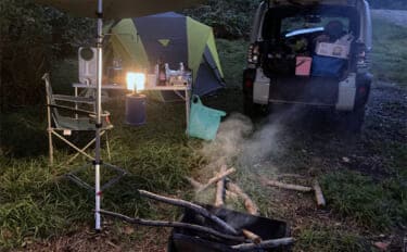 渓流釣りのオフシーズンにオートソロキャンプへ　デジタルデトックスで整う休日を