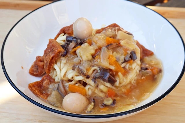 (4)完成!「どんかた焼きそば」