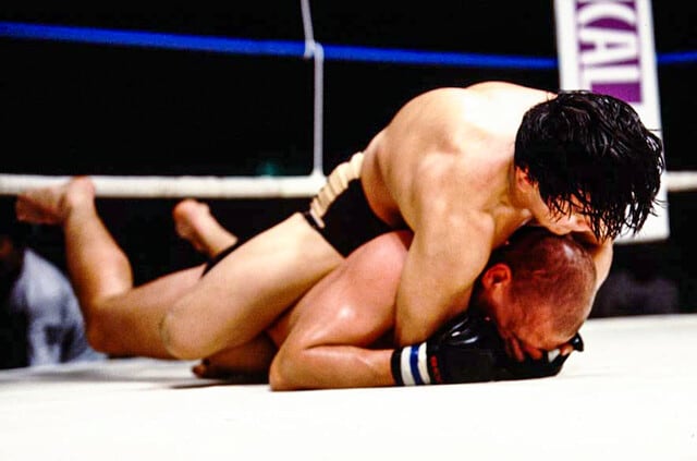 3年越しの再戦でロムルダーから一本勝ち