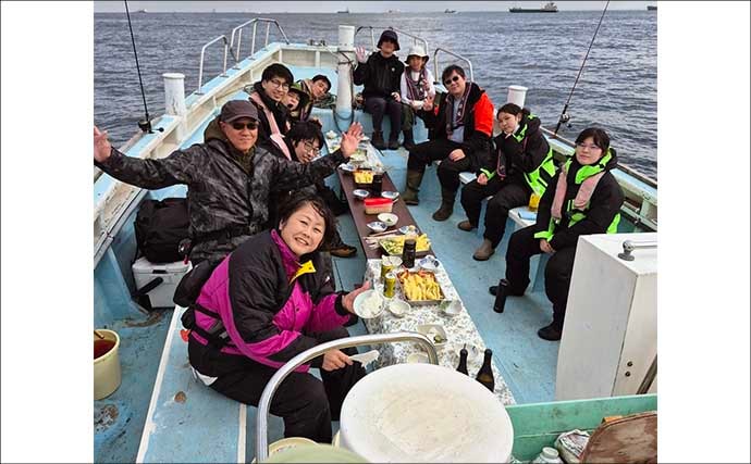 関東エリアの【船釣り特選釣果】東京湾のLTアジ釣りで船中トップ123匹！