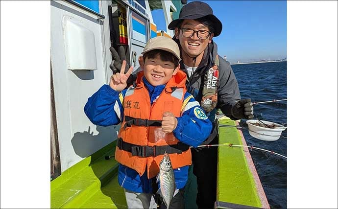 関東エリアの【船釣り特選釣果】東京湾のLTアジ釣りで船中トップ123匹！