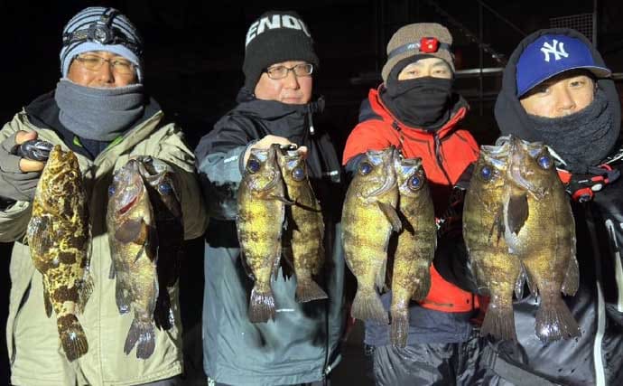 【沖のルアー釣果速報】朝マゴチ便で本命＆寒ヒラメ連発！低水温でも好反応（愛知）