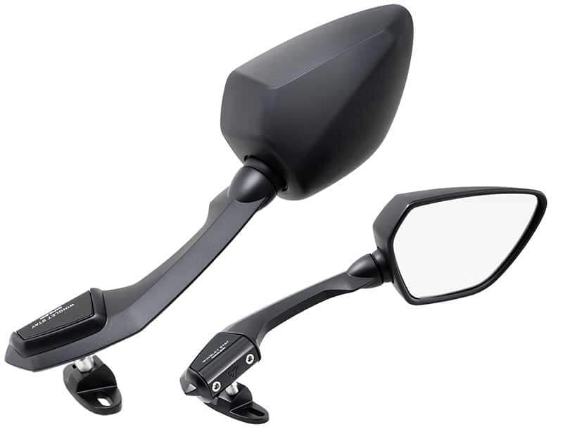 タナックスから新作ミラー2種がリリース！ 水平翼デザインの「カウリングミラー16」＆悪路対応「GS ミラー EX」 記事1