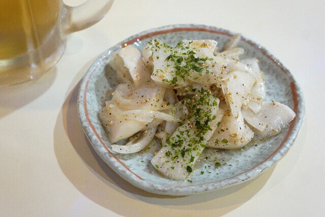「大根油まみれ」（450円）