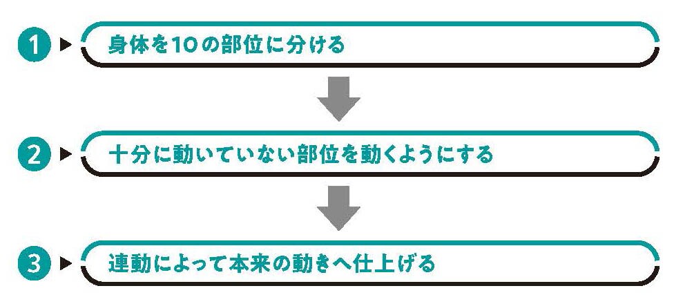 身体の部位を10に分ける【スポーツ障害予防の教科書】