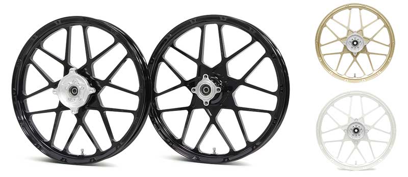 未舗装路にも強い CT125 ハンターカブ用のアルミ鍛造ホイール「TYPE-X」がアクティブから登場! 記事1