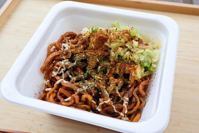 (5)完成!「オールスターカップ焼きそば」