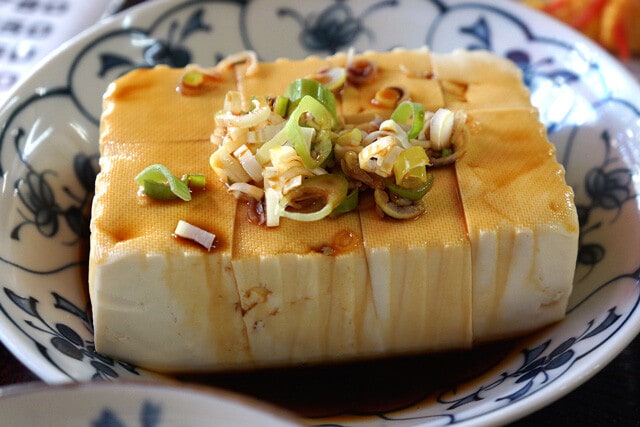 たっぷりめに醤油をかけて