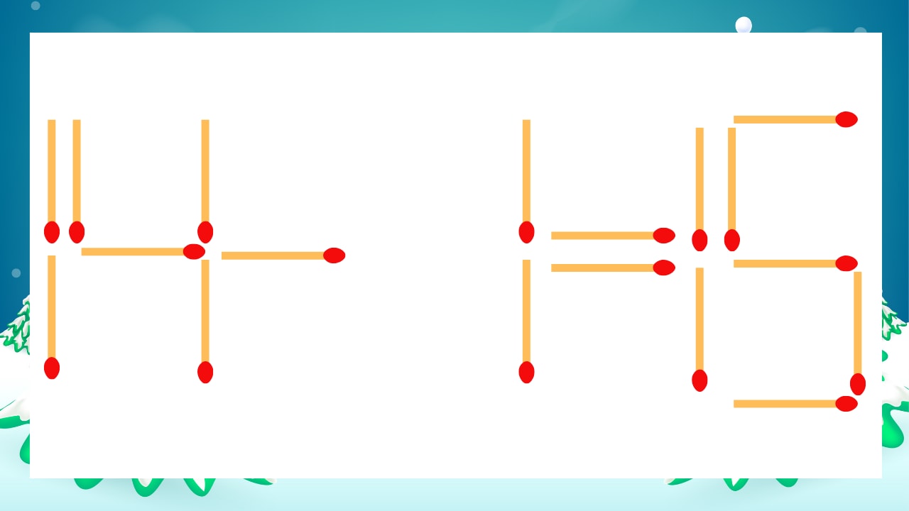 【マッチ棒クイズ】1本だけ動かして正しい式に：14-1=15？の画像