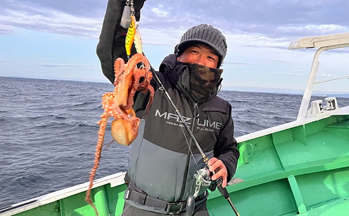 小川直也さん参加の『タコ釣り大会』に密着　4.9kg巨大マダコが登場！