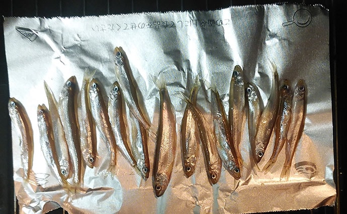 釣魚で作る「日本酒の肴」レシピ：ワカサギのみりん干し　濃い目の味付けが◎