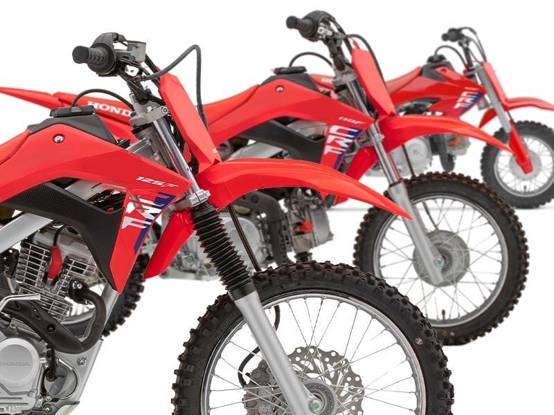 【ホンダ】オフロード競技入門モデル「CRF125F」「CRF110F」「CRF50F」のグラフィックを変更し8/29に発売　メイン