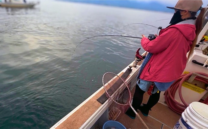 アカムツ釣りで本命続々!【富山・大将軍丸】誘いやハリスの長さ調整でアタリ引き出す