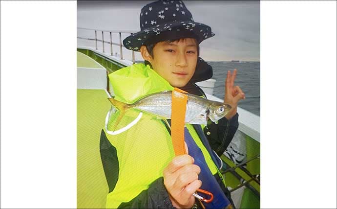 東京湾の午前LTアジ釣り便でトップ45尾キャッチ！【神奈川】家族連れも連発で大盛況