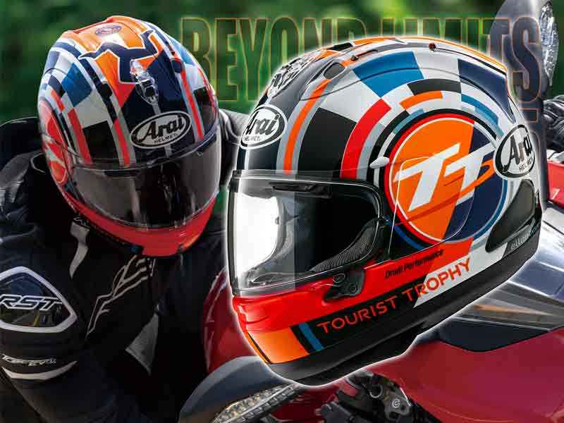 アライヘルメットから2025年マン島 TTレースレプリカモデル「RX-7X IOM-TT2025」が限定モデルとして登場! メイン