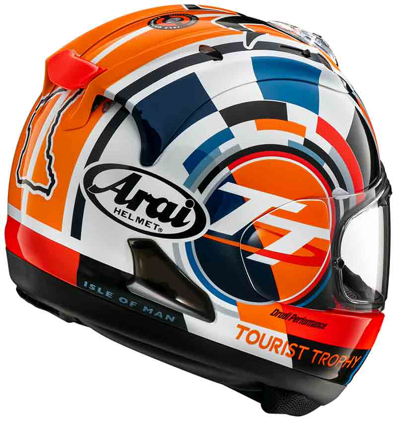 アライヘルメットから2025年マン島 TTレースレプリカモデル「RX-7X IOM-TT2025」が限定モデルとして登場! 記事2