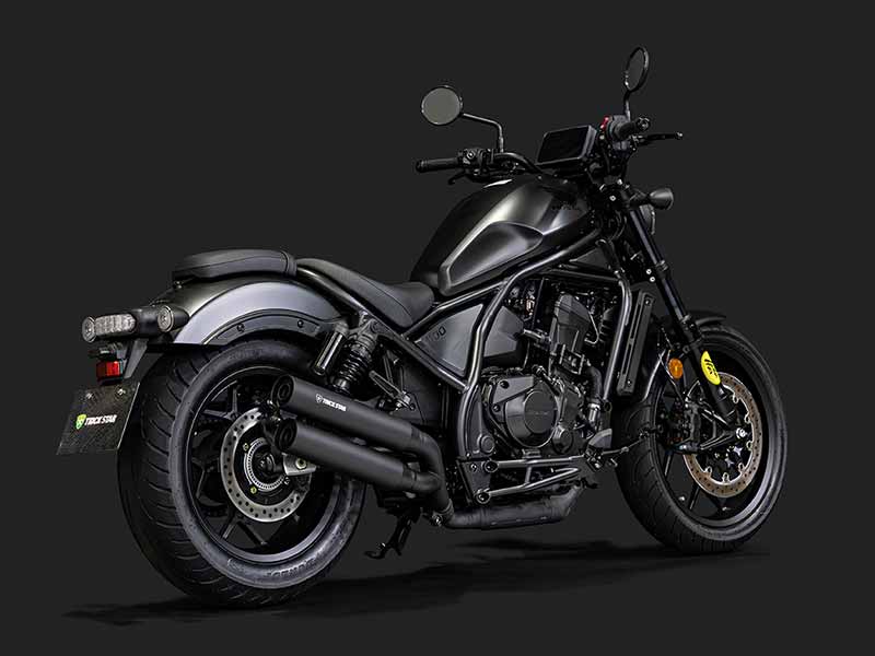 トリックスターが Rebel1100/S(21-24/25) 用「政府認証スリップオンマフラー」の受注を開始! 記事2